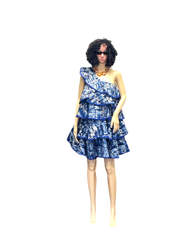 ONE HAND SPIRAL DRESS