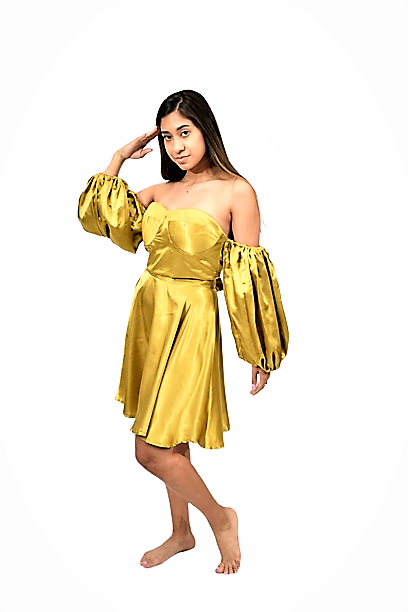 Women's Skirt and Off Shoulder Top