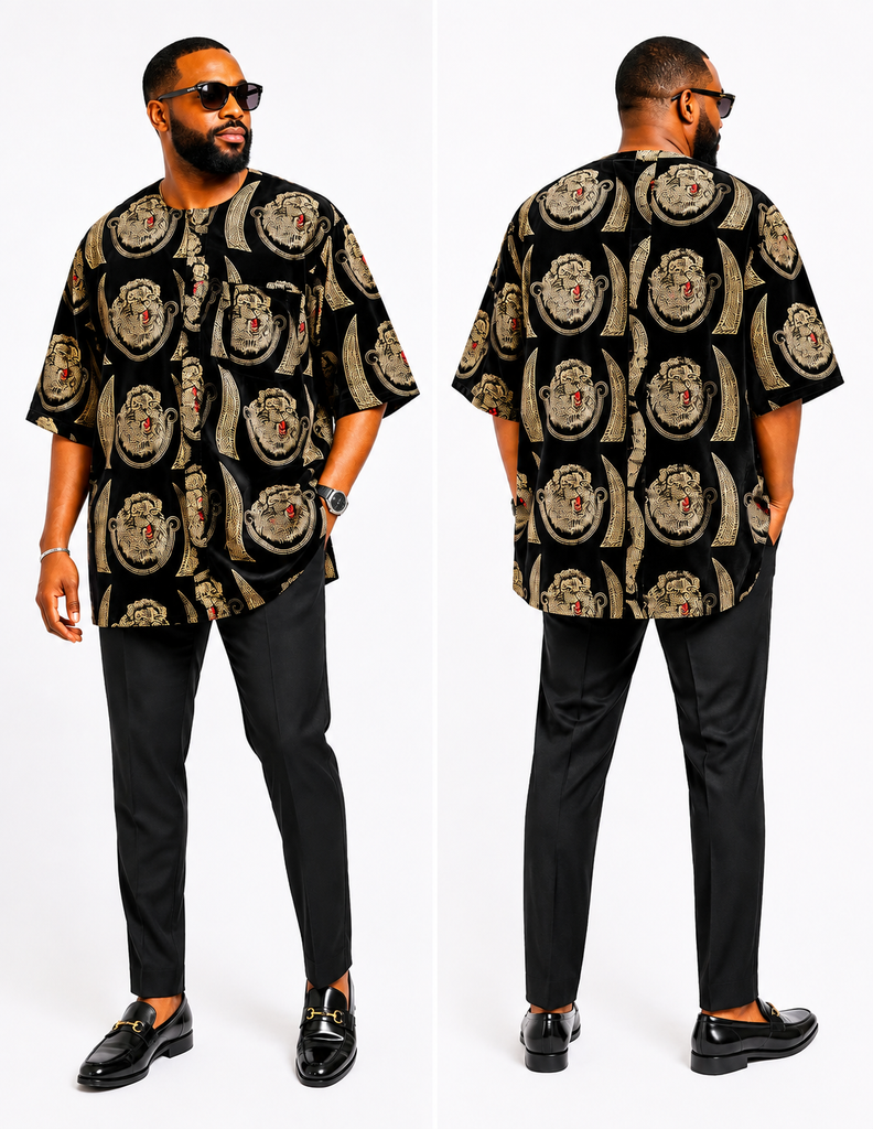 Royal Lion Prestige Velvet Men’s Top