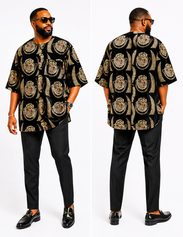 Royal Lion Prestige Velvet Men’s Top