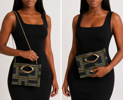 Royal Navy Ankara 2-Way Clutch & Sling Purse