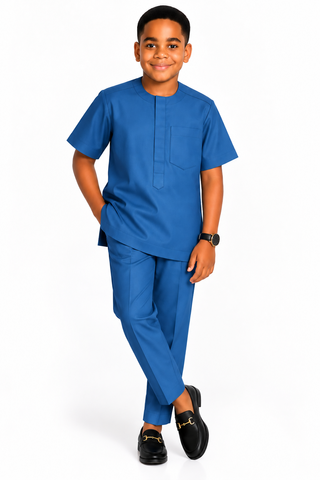 Young Gentleman Royal Blue Classic Senator Set
