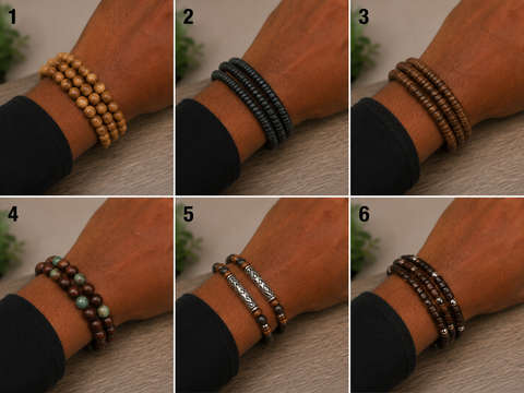 Rasta Color Wooden Bead Bracelets $5 Each(1)