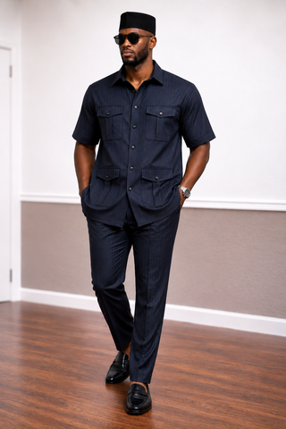 Midnight Stripe Safari Senator Set