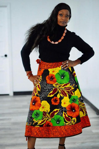 WRAP SKIRT