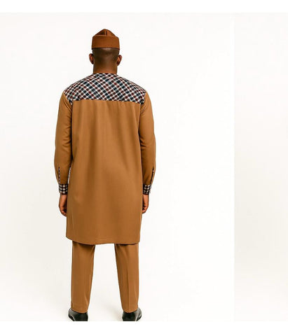 Classic Check & Suede Fusion  Set
