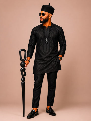 Fashion Statement Wooden Carved Stick