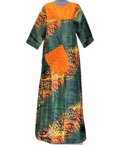 AFRICA ADIRE KAFTAN