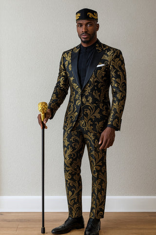 Elegance  and Majestic Fashion Walking Stick