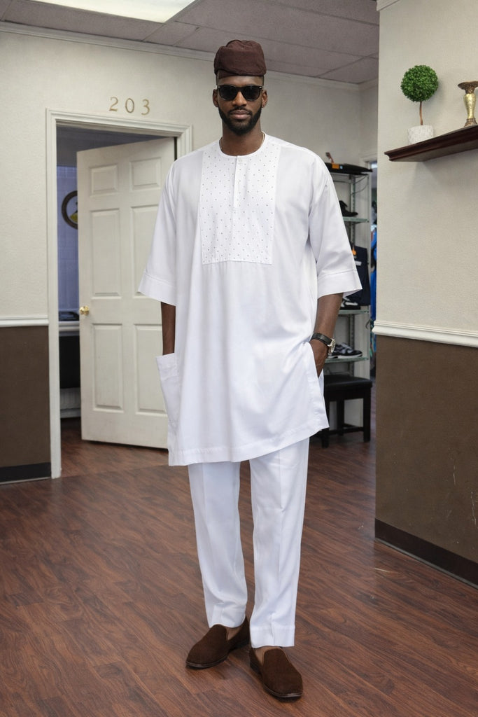 Ivory Flow Modern Danshiki Set