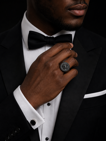 Medusa Head Signet Ring – Masculine Statement Ring