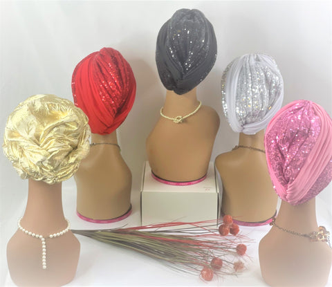 Baby Pink Turban
